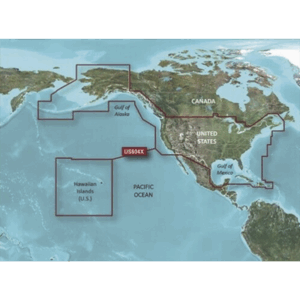 Mapa HXUS604X todas las costas de EE.UU y las costas del oes...