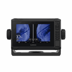 ECHOMAP UHD2 62SV con mapa base precargado,  puerto de conexión NMEA 2000, sonda SIDEVÜ, CLEARVÜ Y CHIRP tradicional. No incluye transdcutor