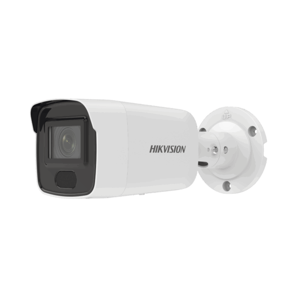 Bala IP 8 Megapixel / Lente 2.8 mm / 40 mts IR / Exterior IP67 / PoE / DARKFIGHTER / Alarmas y Audio I/O / ONVIF / Micro SD / 4 Analíticos: AcuSense, Deteccion Facial, Conteo de Personas por Cruce y Zona
