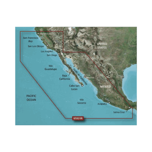 Mapa HXUS021R California – México.
