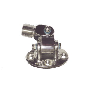 Montaje de acero inoxidable ovalado, con rosca estándar 1″ x 14 hilos