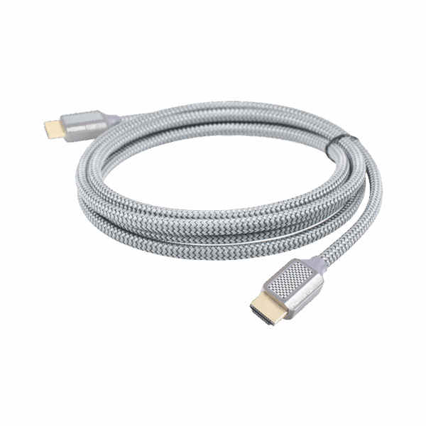 Cable HDMI de Alta Resolución en 8K / Versión 2.1 / 2 Metros de Longitud (6.56 ft) / Recomendado para Audio eARC / Dolby Atmos