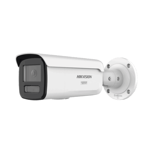 [Dual Light + ColorVu 3.0 + HikAI] Bala IP 8 Megapixel / Lente 4 mm / 60 mts IR + Luz Blanca / Exterior IP67 / Estrobo Luz Blanca / WDR 130 dB / ACUSENSE 3.0 / Metal / NEMA 4X / ACUSEARCH
