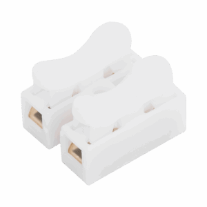 Conector tipo PUSH de 2 Contactos / Para una Conexión Rápida / Puentes de Cables