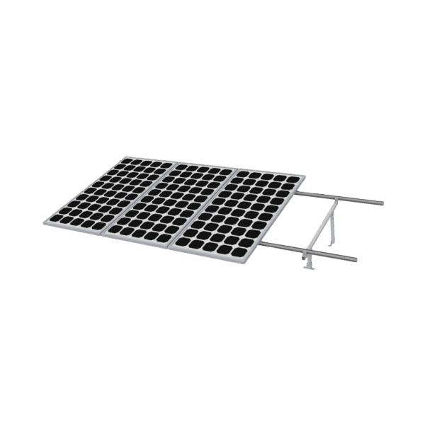 Montaje para Panel Solar, Riel "5" de 5400mm para Módulos con Espesor de 35mm, Velocidad de Viento Máx. 190km/h