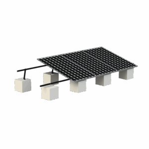 Montaje para Panel Solar, Riel “8” de 5400mm para Módulos con Espesor de 30-35mm, Velocidad de Viento Máx. 136km/h (20° a 45°) Con Anodizado Negro