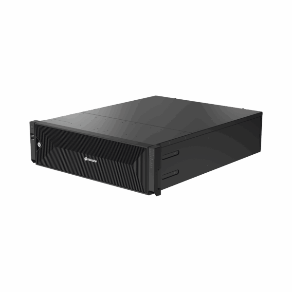 NVR de 64 canales /  Hasta 32 MP / H.265 & Wisestream / Procesamiento 400 Mbps / 3 Puertos de Red / Raid 5-6 / 16 bahias para disco duro (no incluidos)