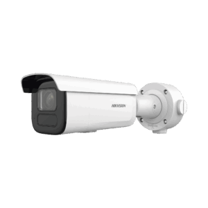 Bala IP 6 Megapixel / Lente Mot. 2.7 a 13.5 mm / 60 mts IR EXIR / Exterior IP67 / IK10 / DARKFIGHTER / PoE+ / Micro SD / Audio y Alarmas I/O / 4 Analíticos: AcuSense, Deteccion Facial, Conteo de Personas por Cruce y Zona