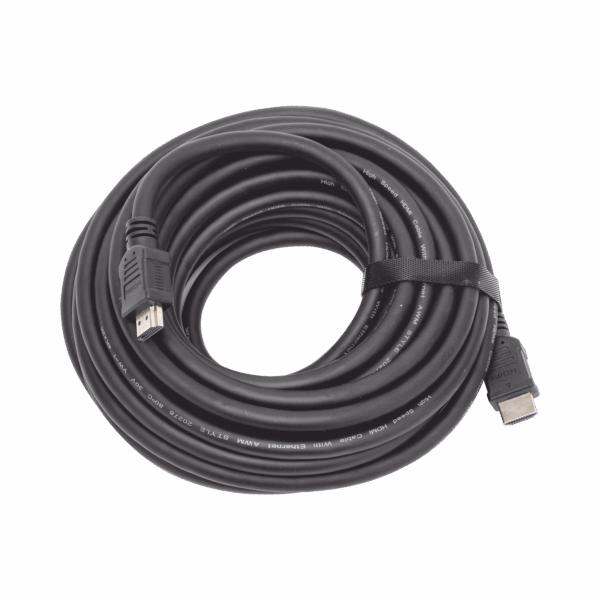Cable HDMI de 10 Metros (High Speed) / Resolución 4K / Soporta Canal de Retorno de Audio (ARC) / Soporta 3D / Blindado para Reducir Interferencia / Chapado en Oro / Alta Resistencia y Durabilidad.