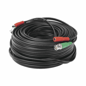 Cable coaxial ( BNC RG59 ) + Alimentación / SIAMÉS / 30 Metros / 100 % COBRE / Para Cámaras 4K  / Uso interior y exterior