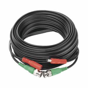 Cable coaxial ( BNC RG59 ) + Alimentación / SIAMÉS / 10 Metros / 100 % COBRE / Para Cámaras 4K  / Uso interior y exterior