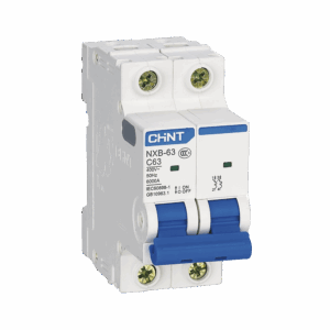 Pastilla para Riel Din, 2 Polos, 32 Amp, Vca:110/415v, 6kA, Catálogo: NXB632PC32, Serie: NXB-63.