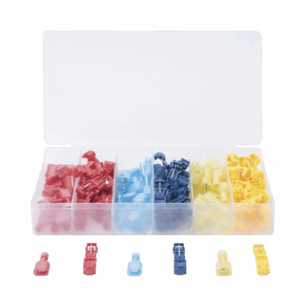 Kit de 60 Conectores para Cableado Eléctrico Tipo T-TAP / Conectores tipo Unión
