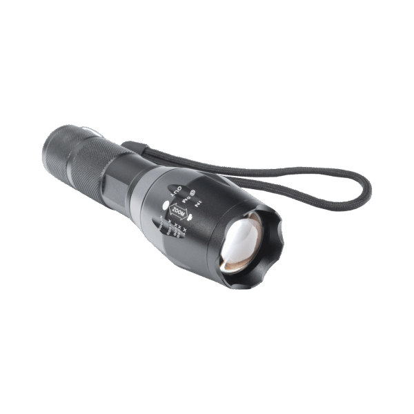 Linterna LED de Aluminio, 800 Lúmenes, IPX4, Resistente al Agua