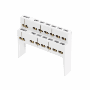 Soporte + Barra de Conexion (12/24/36 MOD) (12+2 ENTR.) IP40