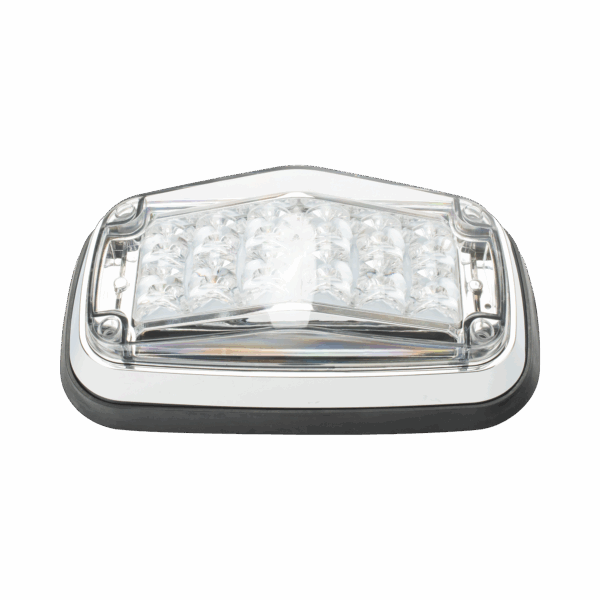 Luz de advertencia 8 X 4", Color Claro, IP67, SAE, Ideal para Ambulancias