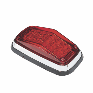 Luz de advertencia 8 X 4″, Color Rojo, IP67, SAE, Ideal para Ambulancias