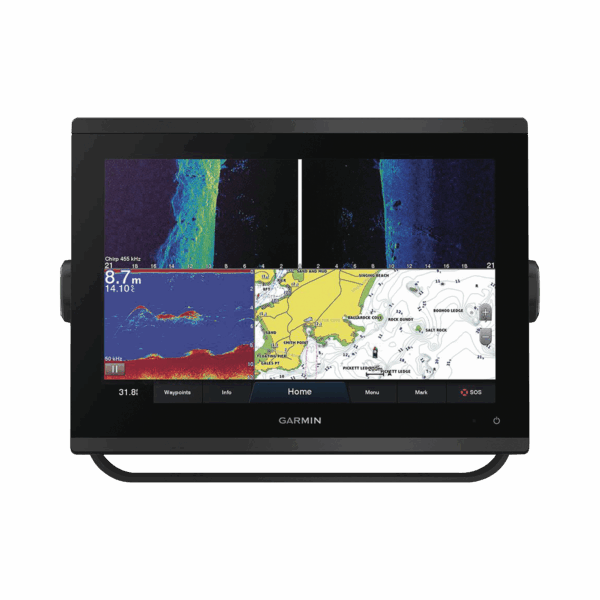 GPSMAP® 1223xsv ecosonda de 12" SIDEVÜ, CLEARVÜ y CHIRP tradicional. no incluye tranductor.