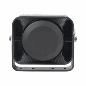 Bocina Compacta de Uso Rudo, 100 Watts de Potencia, Ideal para Vehículos de Encubierto, 8 Ohms de Impedancia