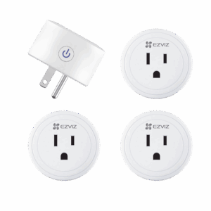 Kit de Enchufe Inteligente / Incluye 4 piezas / Wi-Fi / Control a través de la Aplicación / Conecte los Dispositivos del Hogar / Permite Personalizar Horarios / Compatible Con Asistente de Voz de Google y Alexa
