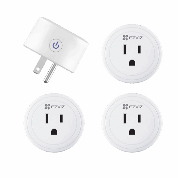 Kit de Enchufe Inteligente / Incluye 4 piezas / Wi-Fi / Control a través de la Aplicación / Conecte los Dispositivos del Hogar / Permite Personalizar Horarios / Compatible Con Asistente de Voz de Google y Alexa