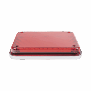 Luz de Advertencia de 9X7″, Color Rojo, Ideal para Ambulancias