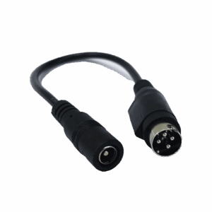 Adaptador Universal DC Hembra a Minidin 4 Pines Macho / Recomendado para DVR´s epcom / HIKVISION