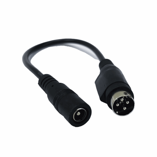 Adaptador Universal DC Hembra a Minidin 4 Pines Macho / Recomendado para DVR´s epcom / HIKVISION