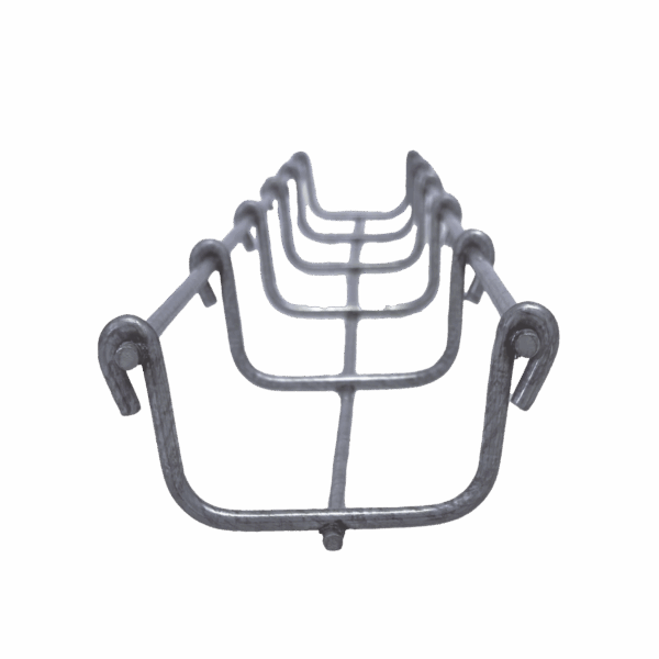 Charola Bimetálica Tipo Malla 33/50 mm, Ideal Para Utilizarse al Exterior o Zonas Húmedas, Hasta 26 Cables Cat6, Tramo de 3 Metros