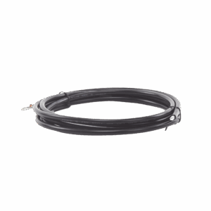 Cable para Controlador, 3.0 m, Negro, Calibre 8 AWG con Terminal de Ojo en un Extremo