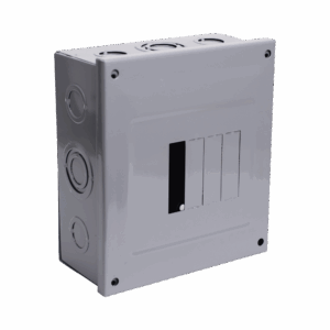 Centro de Carga para Sobreponer, 04 Polos, 100 A, 1 Fase 3 Hilos, 120/240 V AC, 60Hz