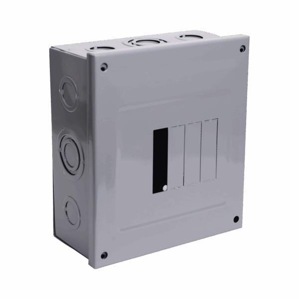 Centro de Carga para Sobreponer, 04 Polos, 100 A, 1 Fase 3 Hilos, 120/240 V AC, 60Hz