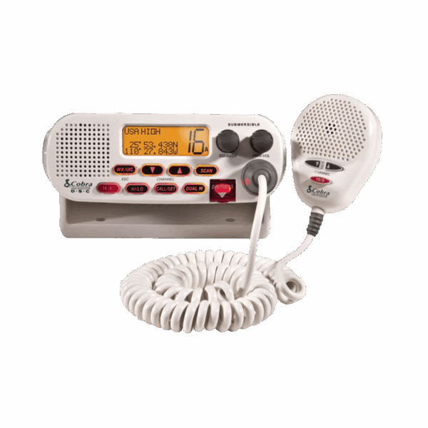 Radio móvil marino VHF clase D con canales Internacionales, de Canadá y Estados Unidos