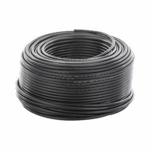 Cable Fotovoltaico Negro / 6mm² (10AWG) / Material COBRE /  2000V / Rollo de 100m