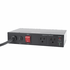Acondicionador de Voltaje / Entrada 120 Vca / 2 salidas @ 120 Vca NEMA 5-15R / 1,800 W / 15 A / Supresión de Picos / Filtro de Ruido EMI/RFI