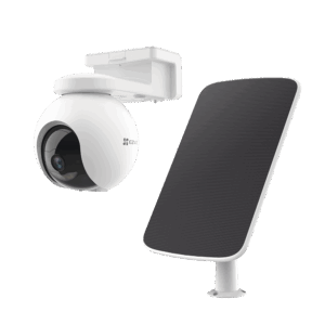 Kit de Cámara de Batería Recargable  y Panel Solar / Wi-Fi / Almacenamiento Gratuito en Memoria Interna de 32 GB / Incluye 1 pieza de CS-HB8 y 1 Pieza de CS-CMT-SOLARPANEL-E
