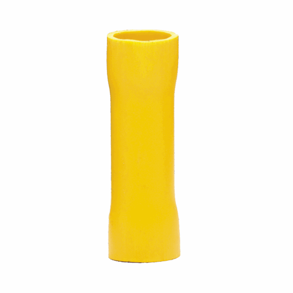 Conector a tope aislado / 12-10 AWG / Amarillo / Paquete de 25 piezas.