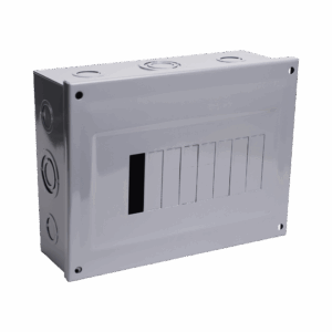 Centro de Carga para Sobreponer, 08 Polos, 100 A, 1 Fase 3 Hilos, 120/240 V AC, 60Hz