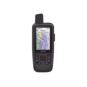 GPS portátil GPSMAP 86sci con mapa BlueChart® g3, comunicación satelital InReach, incluye batería interna recargable.