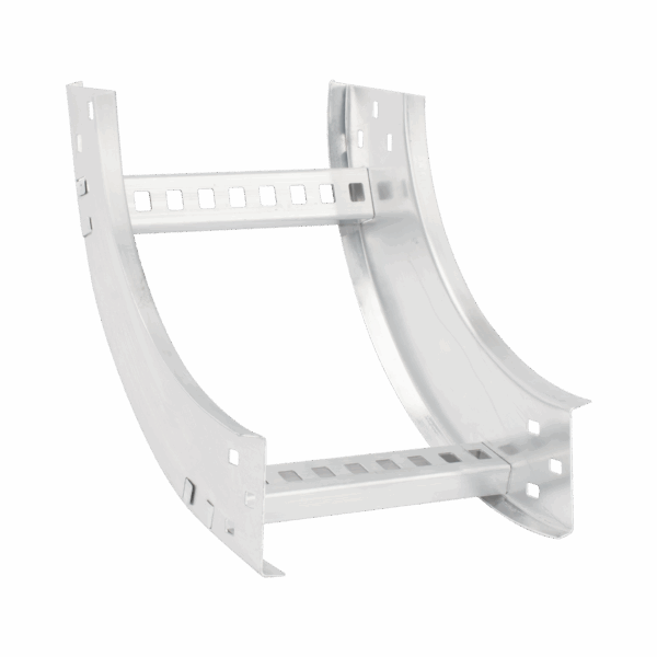 Curva Vertical Interior de Aluminio de 90° Perfil Z / Peralte 3 1/4" / Ancho 9" / Radio 8" / Incluye Tornillería (CHVI90EZ314R8X9AK)