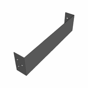 Placa de Cierre para Escalera de Aluminio / Peralte 3 1/4&#8...