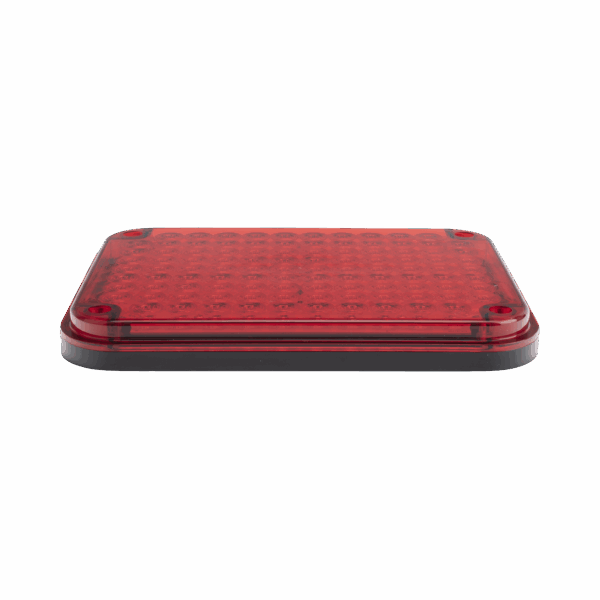 Luz de Advertencia de 9X7", Color Rojo, Ideal para Ambulancias