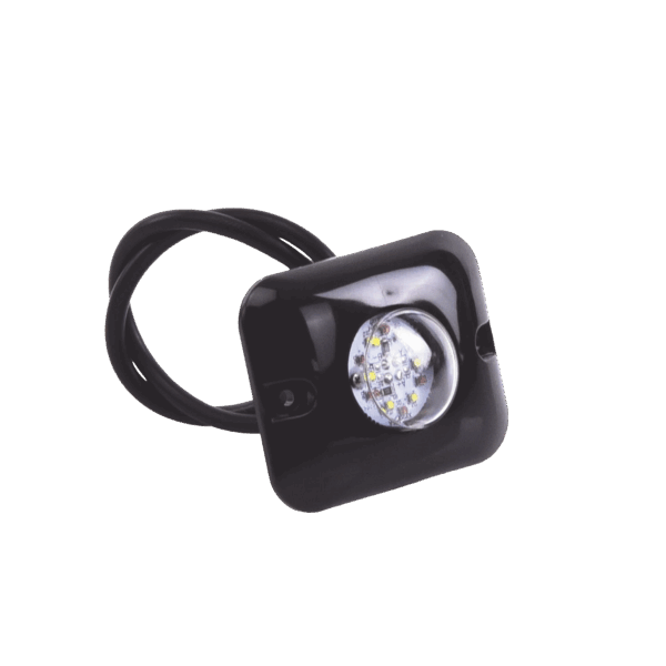 Estrobos Ocultos de 12 LED, Color Rojo/Claro, Ideales para Vehículos Encubierto