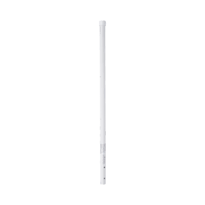 Poste de Esquina de 0.8m para Cerca Electrificada. Tubo Galvanizado cal. 18 de 1″Diam. con Tapón, ideal para 3 Aisladores.