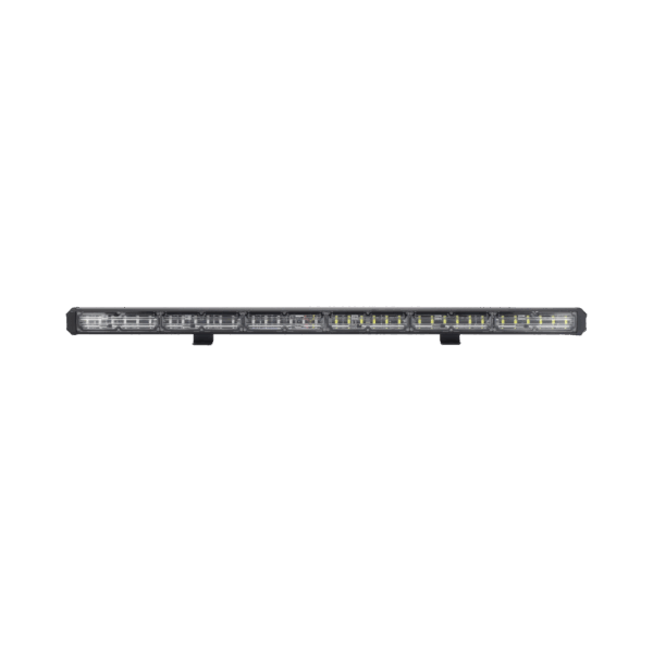 Barra de luz de advertencia de 6 Módulos de 6 LED, 30 Pulgadas, Ámbar/Claro