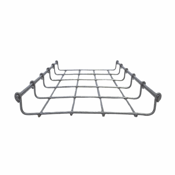 Charola Bimetálica Tipo Malla 33/200 mm, Ideal Para Utilizarse al Exterior o Zonas Húmedas, Hasta 105 Cables Cat6, Tramo de 3 Metros