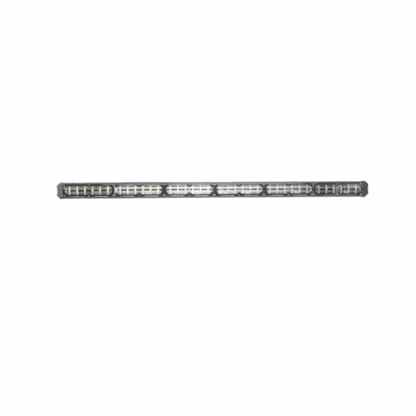 Barra de luz de advertencia de 6 Módulos de 6 LED, 30 Pulgadas, Rojo / Azul