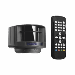Kit de Sensor láser y control remoto / Evite el uso de lazos magnéticos / Protege carriles de hasta 9.6 m de ancho y 9.6 metros de profundidad