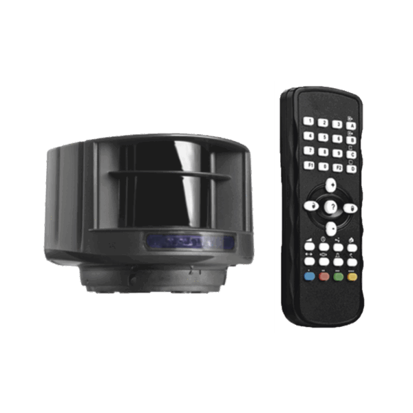 Kit de Sensor láser y control remoto / Evite el uso de lazos magnéticos / Protege carriles de hasta 9.6 m de ancho y 9.6 metros de profundidad