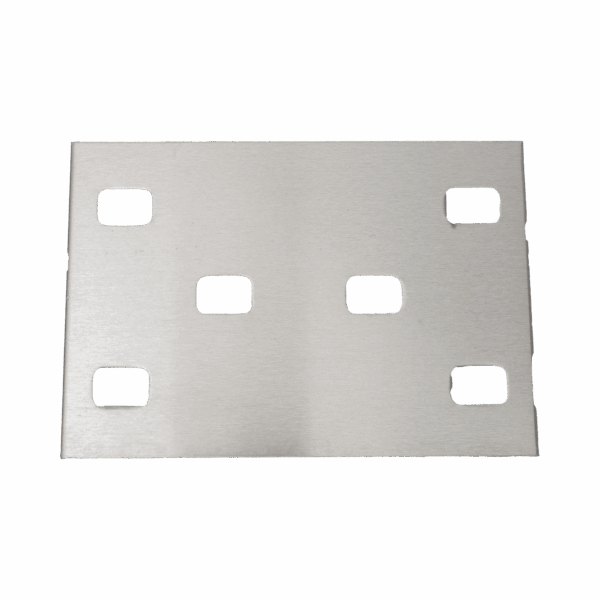 Cople para Uniones de Escalera de Aluminio / Plano / Peralte 3 1/4" / Incluye Tornilería